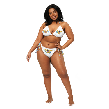 United States Virgin Islands Flag String Bikini